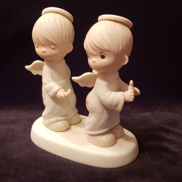 Vintage Precious Moments "Holy Smokes" Figurine - Picture 2 of 6